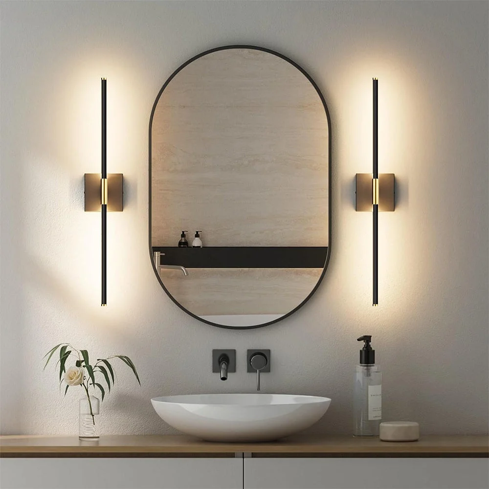 Gleira - Lámpara de Pared LED Recargable de Hierro Negro Industrial - Control Remoto y Funciones de Temporizador