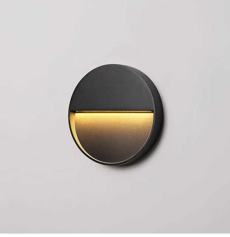 Yureza - Lámpara de Pared LED de 3W para Escaleras - Aluminio Impermeable IP65 - Iluminación Exterior Moderna