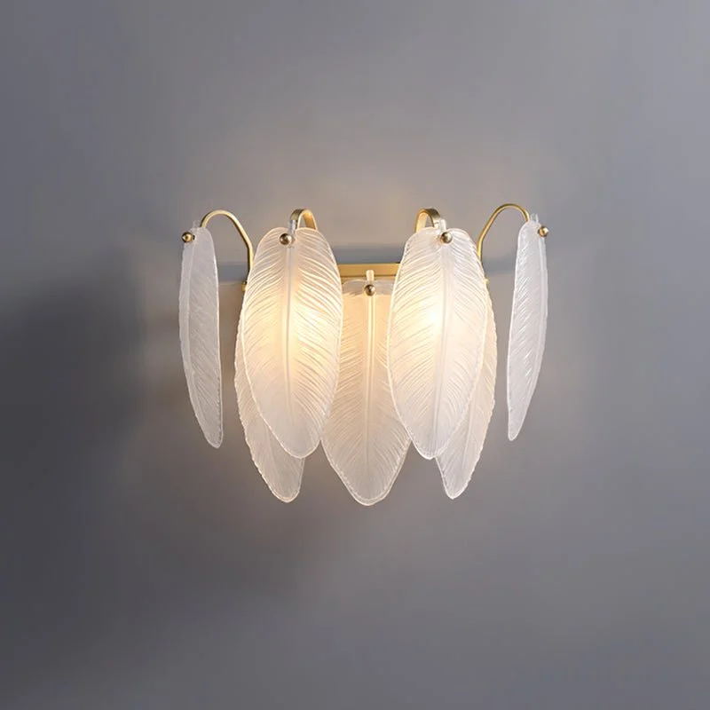 Dareva - Lámpara de Pared Moderna Cilíndrica en Oro y Vidrio Reforzado - Aplique Pared Elegante para Interiores