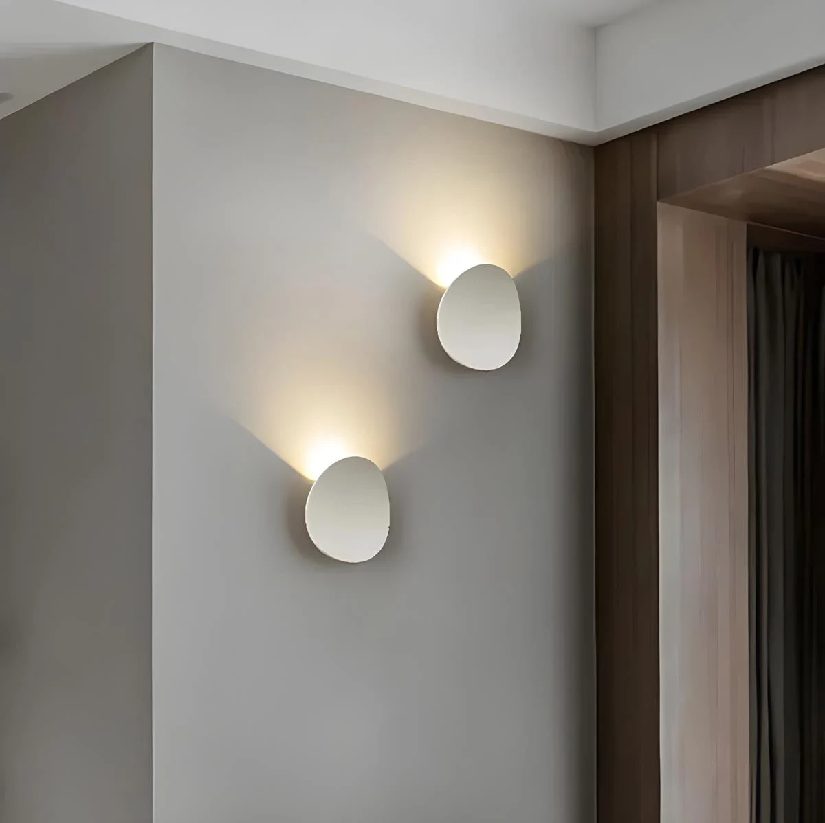 Clarin - Lámpara de Pared Moderna de Aluminio con LED - Aplique Pared Eficiente y Elegante - 7W - Ideal para Iluminación Contemporánea