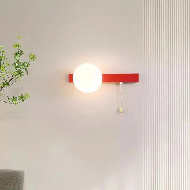 Glezia - Lámpara de Pared Nórdica con Diseño Minimalista y Luz Cálida - Ideal para Salones y Pasillos