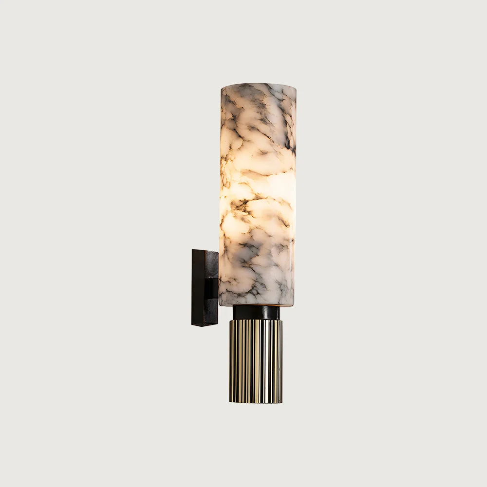 Uven - Lámpara de Pared de Alabastro Moderna – Diseño Elegante y Luz Suave