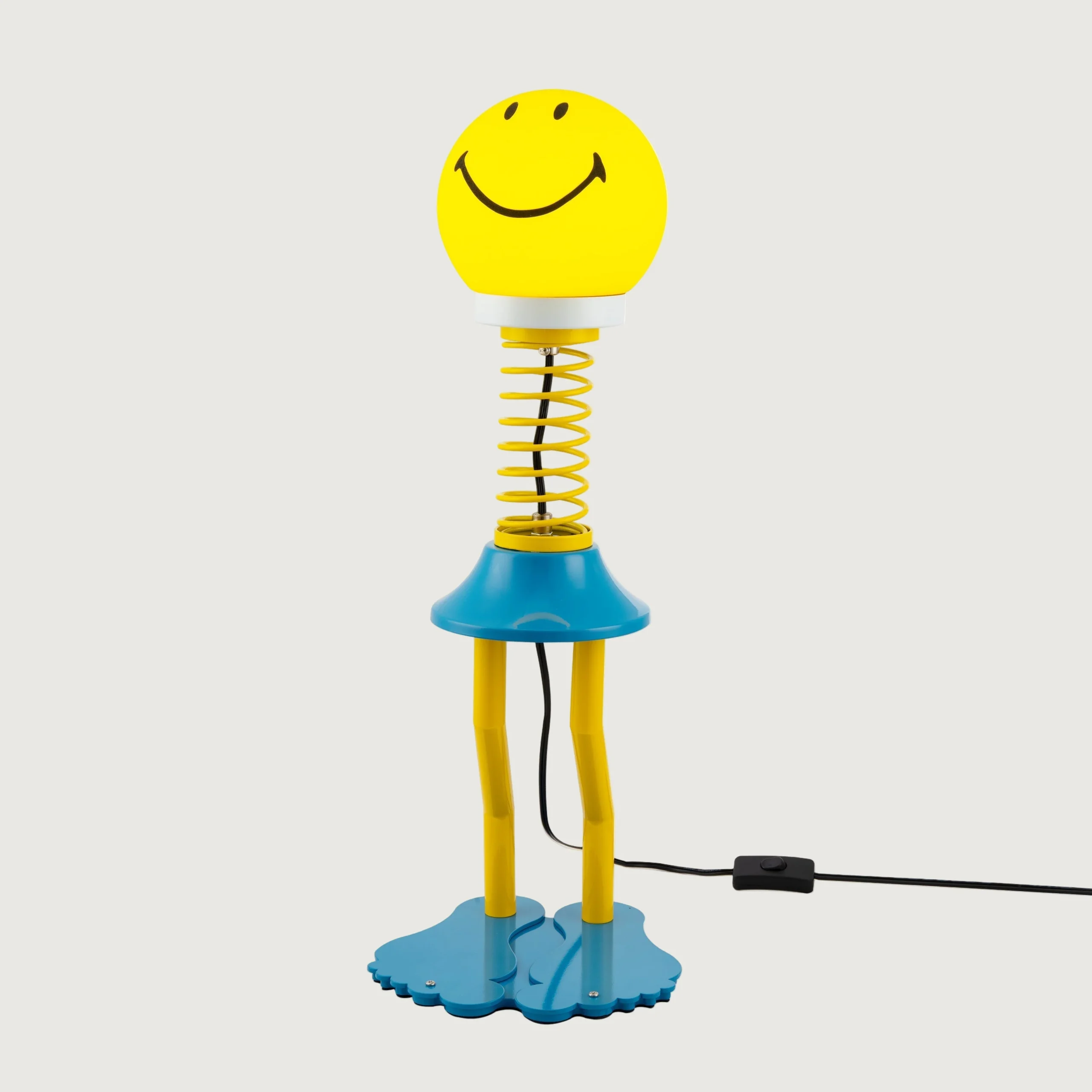 Auric - Lámpara de Mesa y Pie Moderna - Diseño Ecléctico en Blanco y Negro - Tamaños Pequeño y Grande - Iluminación Cálida y Acogedora