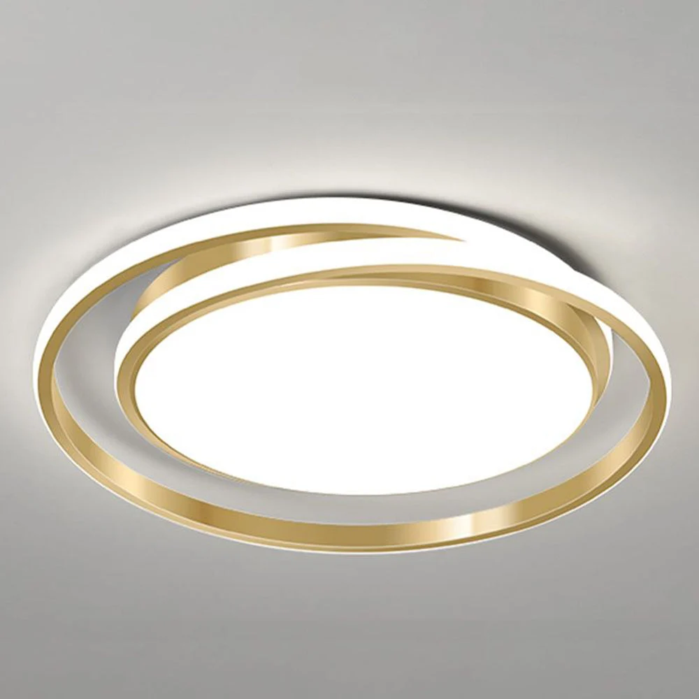 Ciruna - Lámpara de Techo Circular LED Minimalista de 48W para Ambientes Modernos