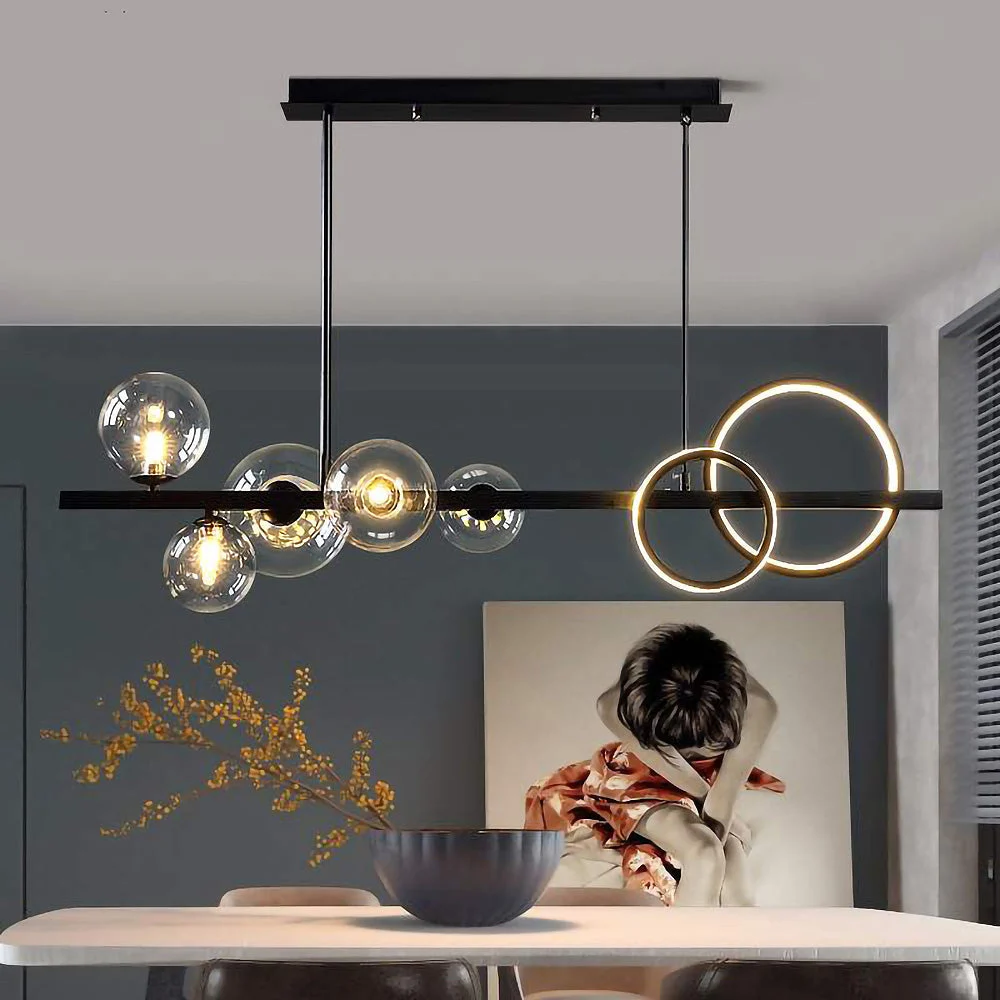 Vala - Lámpara de Techo Creativa de Diseño Nórdico – Lámpara de Araña Moderna para Comedor y Sala de Estar