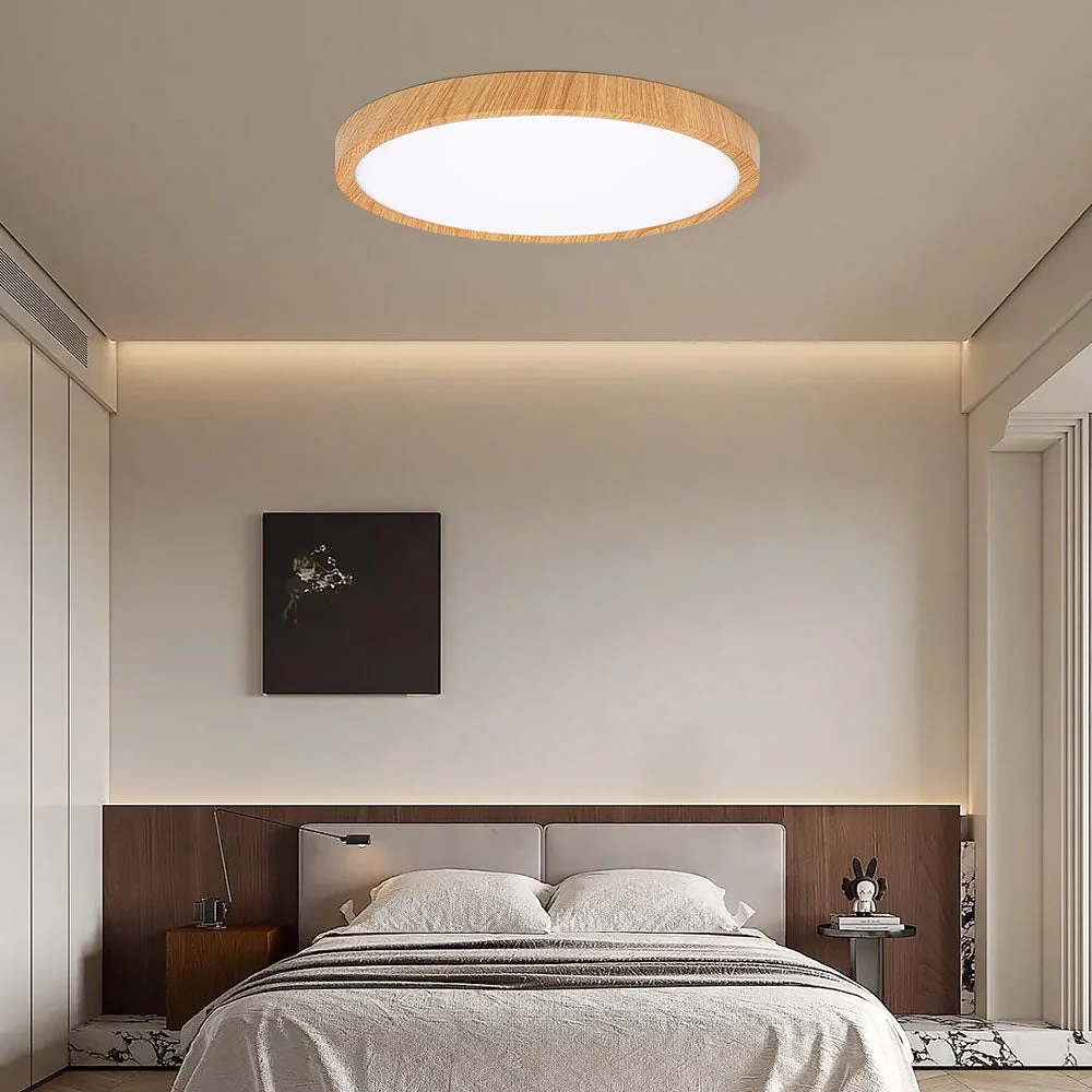 Zelari - Lámpara de Techo LED Estilo Contemporáneo con Diseño de Montaje Empotrado