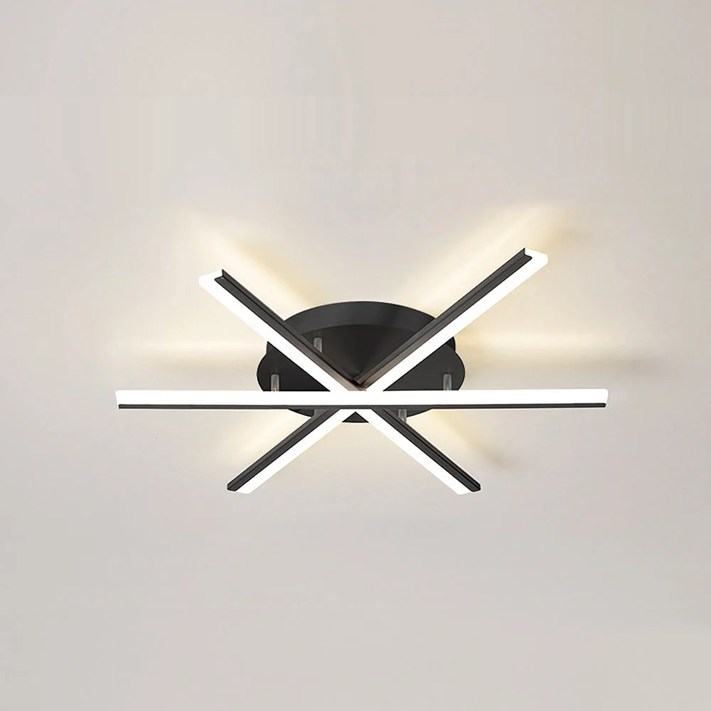 Sunira - Lámpara de Techo LED Minimalista de Metal Escandinavo - Diseño Moderno y Elegante