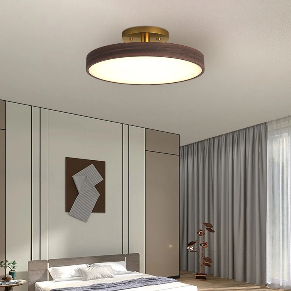 Eluxia - Lámpara de Techo LED Moderna de Acrílico para Dormitorio - Iluminación Eficiente y Diseño Contemporáneo - 18W, 24W, 36W