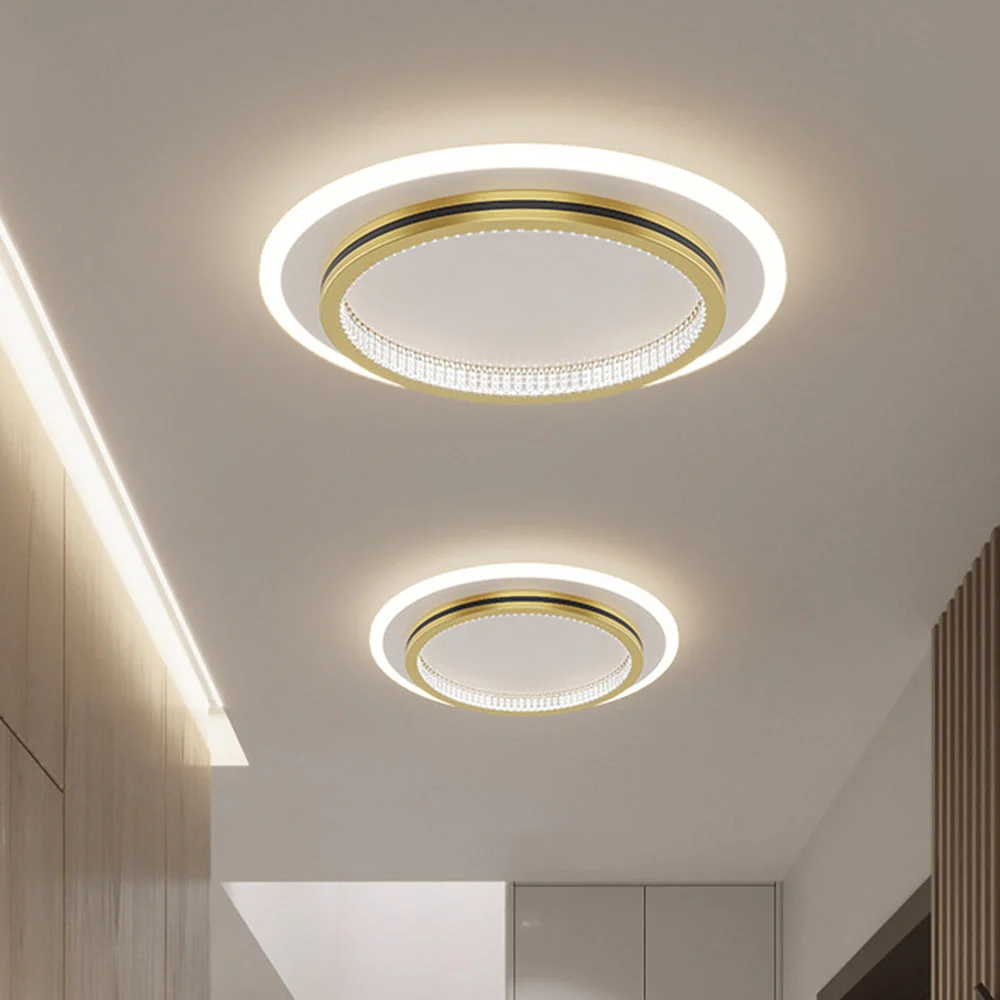 Luvara - Lámpara de Techo LED Moderna para Dormitorio - Iluminación Eficiente y Estilizada