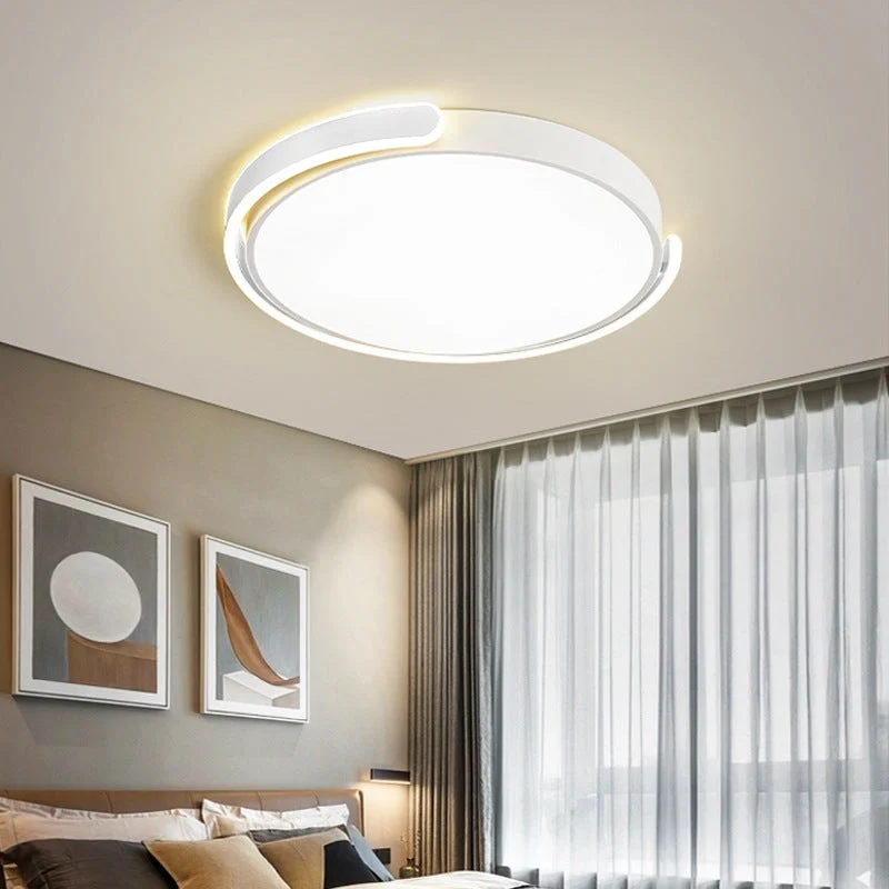 Arvion - Lámpara de Techo LED Redonda Minimalista de Acrílico para Dormitorio