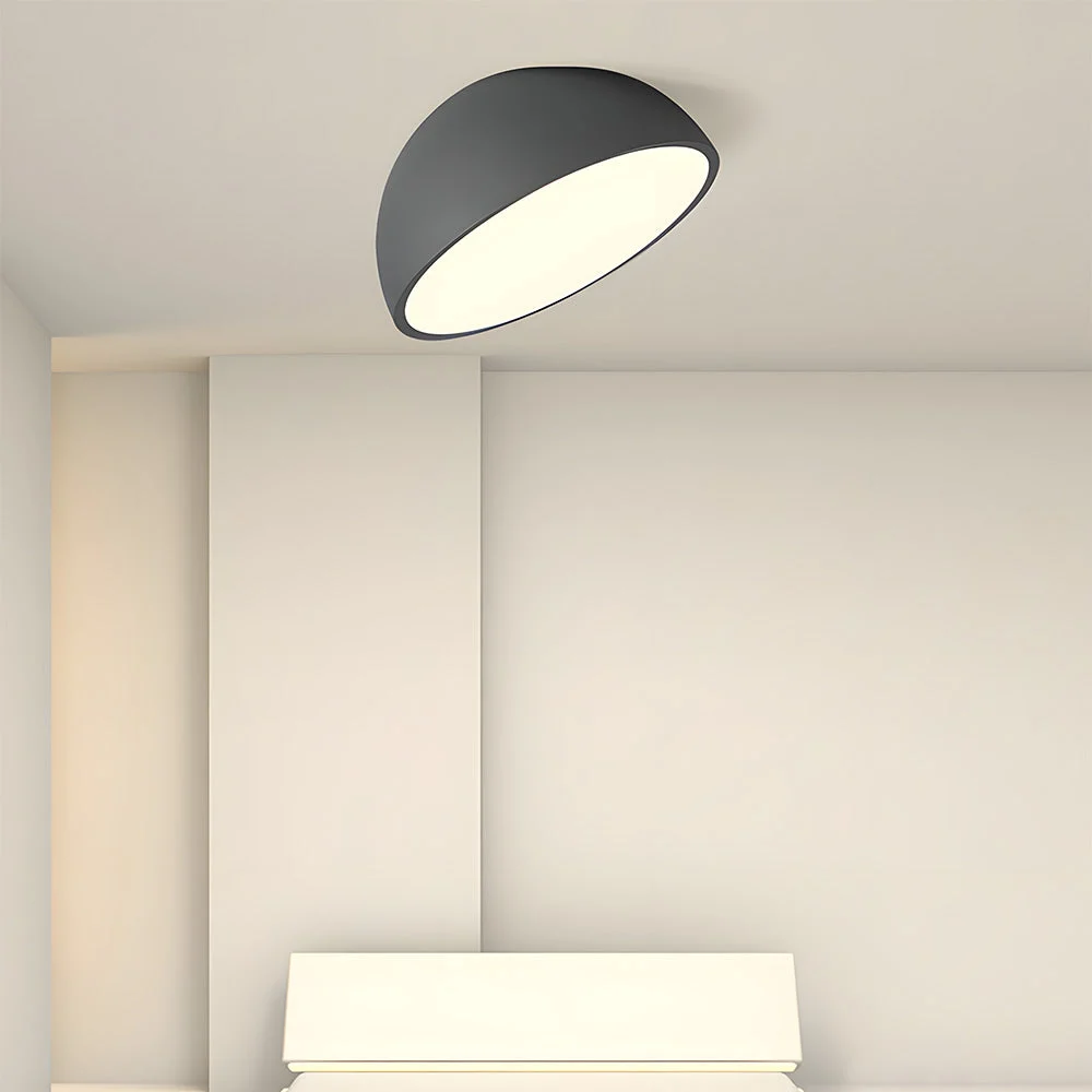 Olyra - Lámpara de Techo LED Redonda de Hierro Moderna para Sala de Estar - Diseño Elegante y Eficiencia Energética