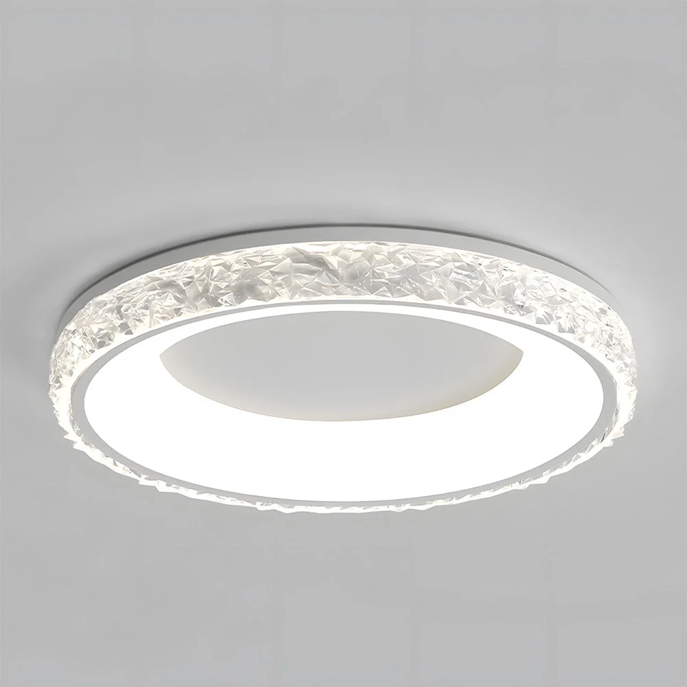 Meral - Lámpara de Techo LED Regulable Moderna de Hierro para Sala de Estar - Diseño Contemporáneo y Eficiencia Energética
