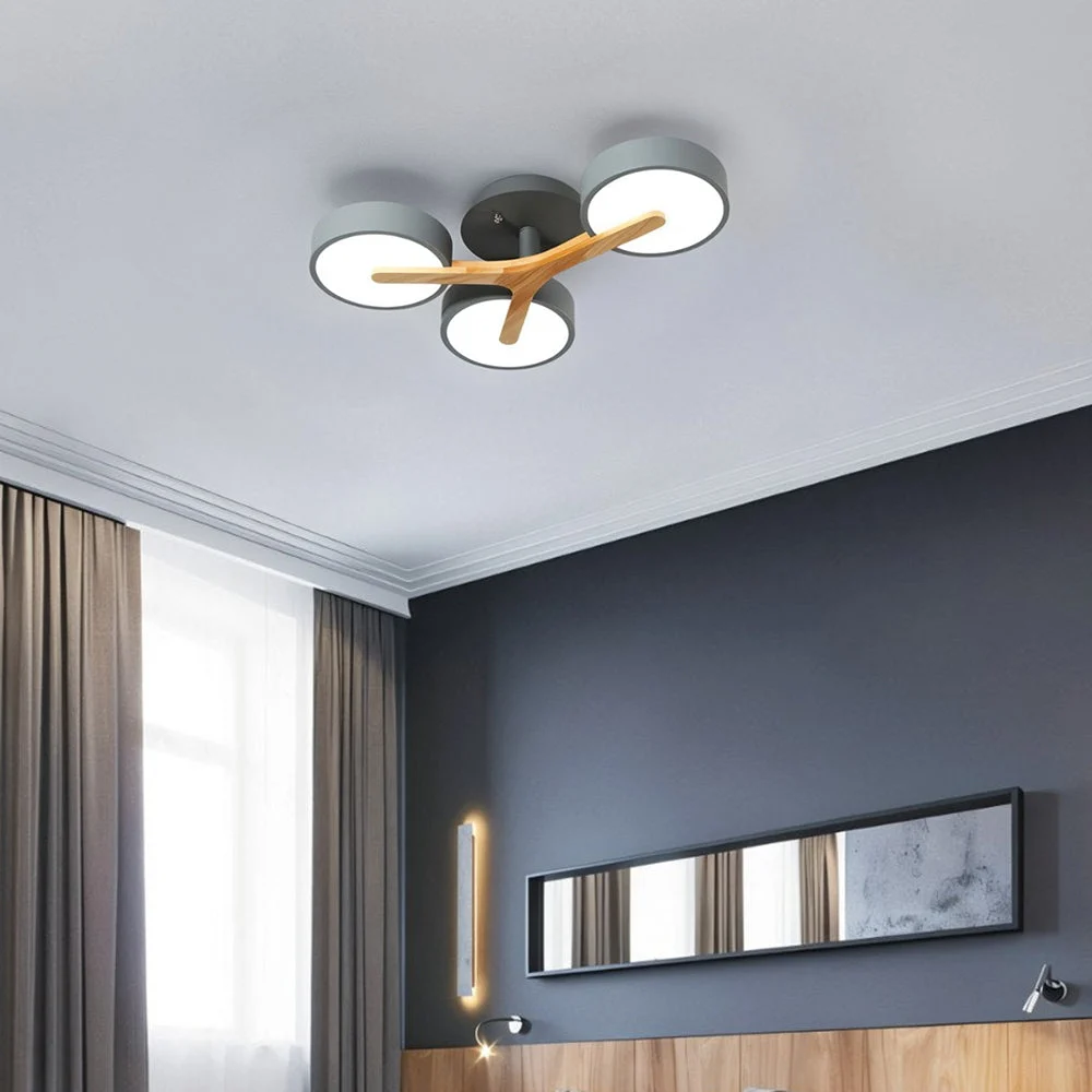 Oriva - Lámpara de Techo LED de Acrílico Moderno y Elegante para Sala de Estar