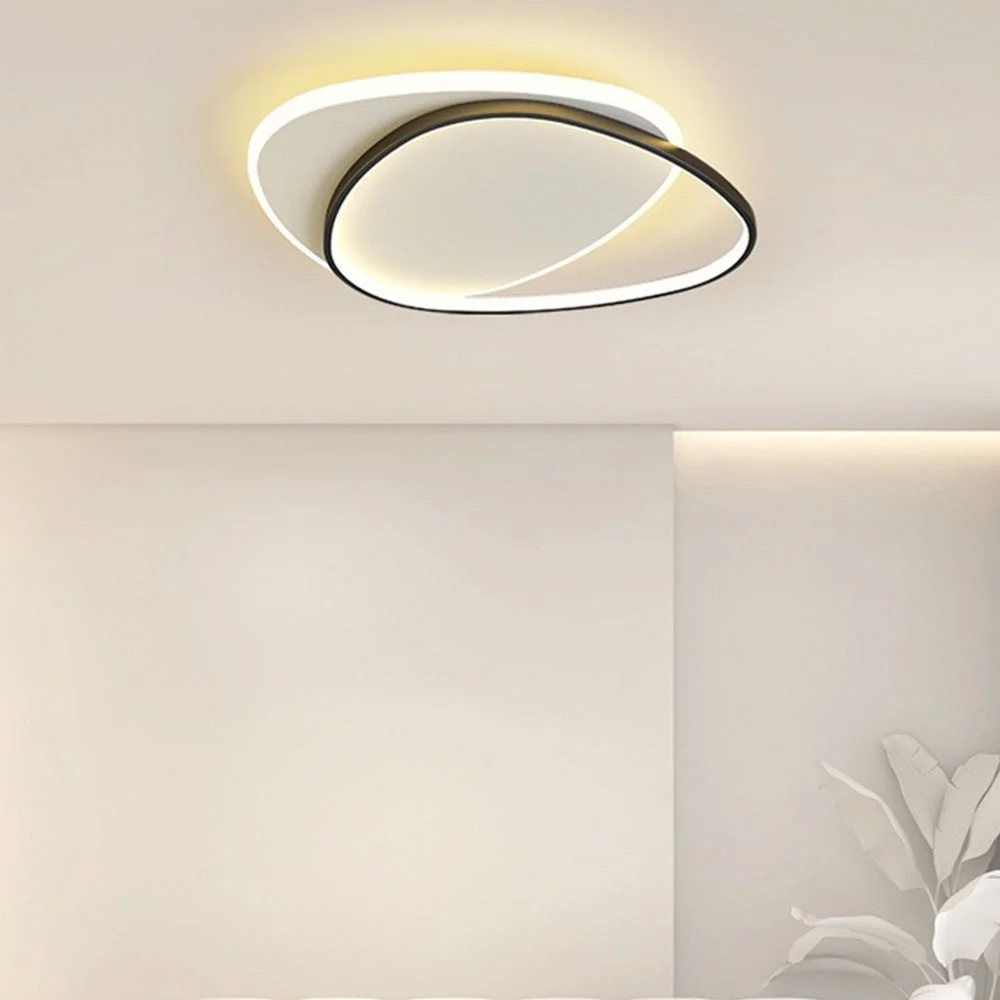 Volia - Lámpara de Techo LED de Hierro Estilo Contemporáneo para Sala de Estar - Iluminación Eficiente