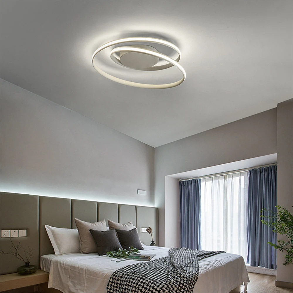 Xalune - Lámpara de Techo Minimalista de Hierro para Sala de Estar - Diseño Moderno y Elegante