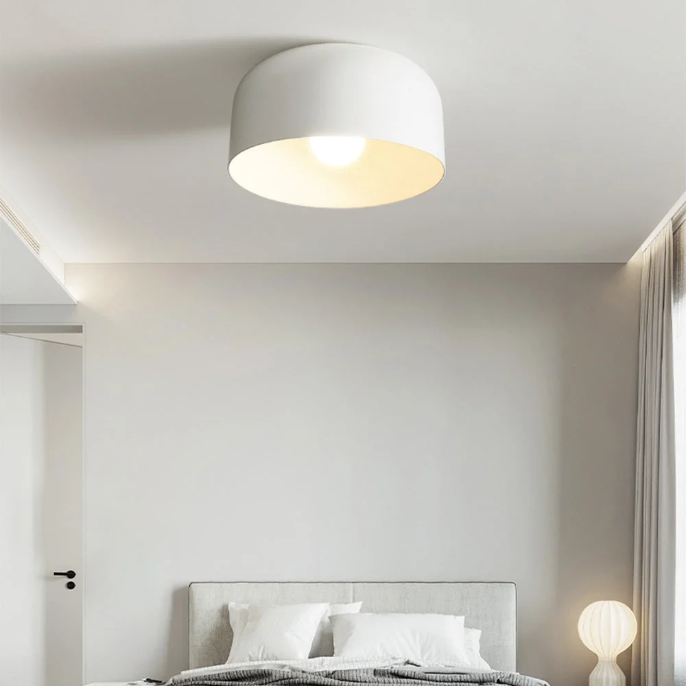 Zenvia - Lámpara de Techo Moderna de Hierro Flush para Comedor y Salón - Iluminación Elegante y Duradera