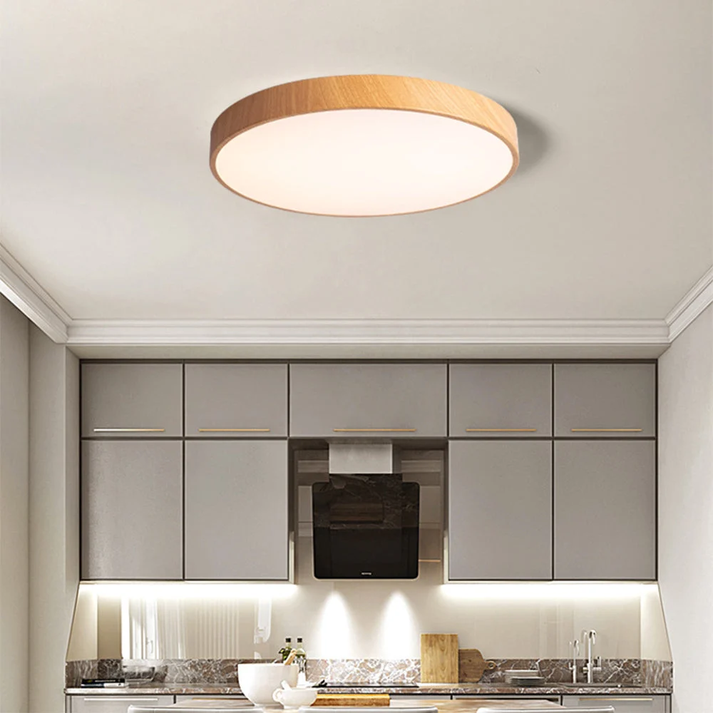Ambril - Lámpara de Techo de Hierro Forjado LED - Diseño Moderno y Elegante - Opciones de Potencia 12W a 60W - Ideal para Salones y Comedores