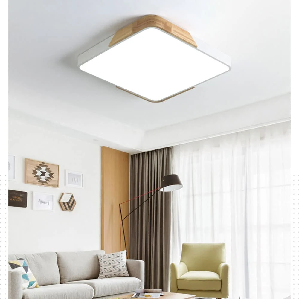 Vireon - Lámparas de Techo Cuadradas Coloridas y Minimalistas - Iluminación LED para Hogar