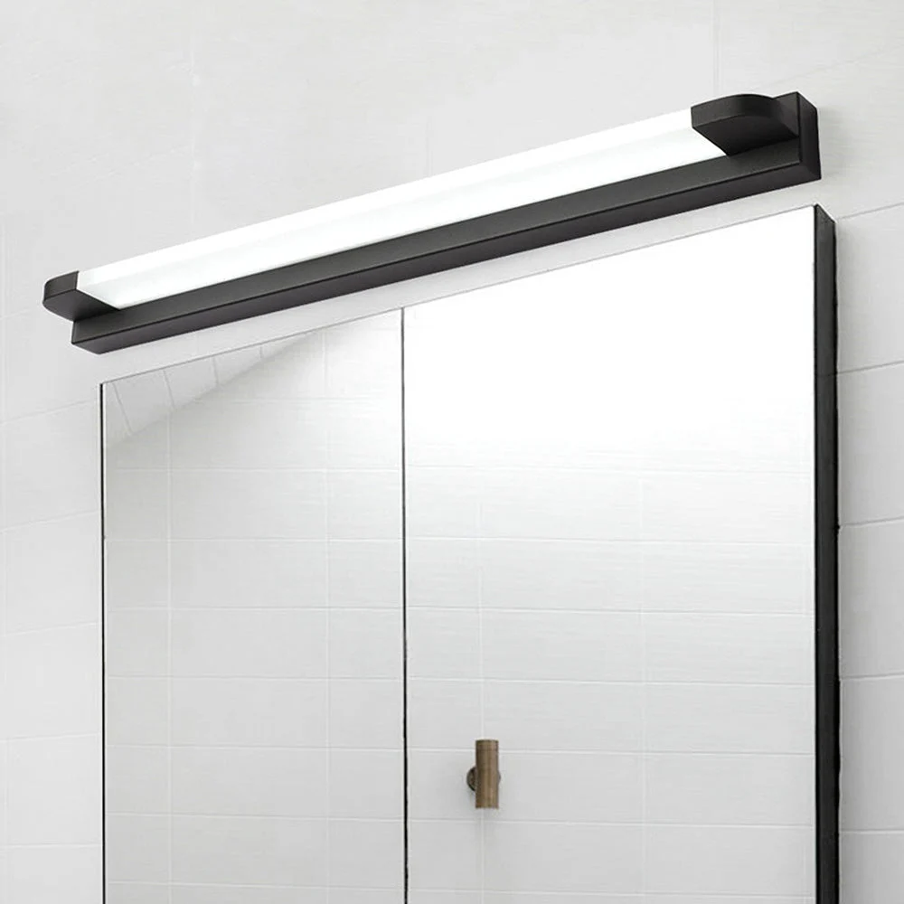 Tivara - Luz de Pared LED Minimalista de Hierro Blanco para Baño y Sala - Iluminación Eficiente y Moderna