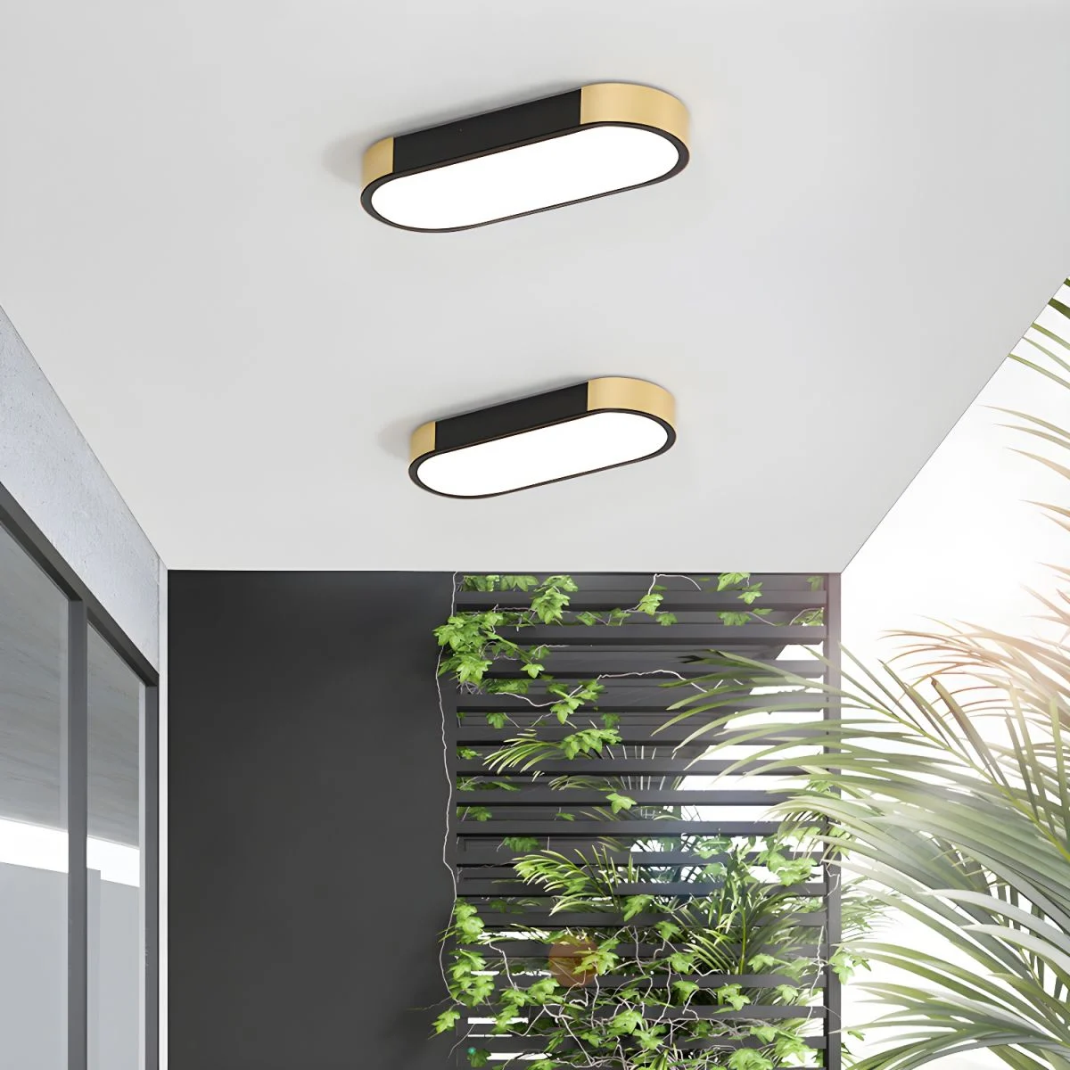 Niveal - Luz de Techo LED Moderna de Hierro para Sala de Estar - Diseño Chic y Eficiente