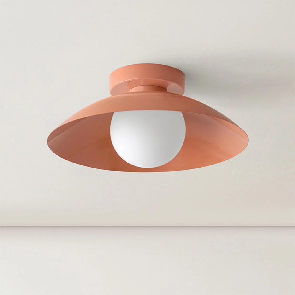 Triven - Luz de Techo Redonda de Metal Minimalista para Cocina - Montaje Empotrado