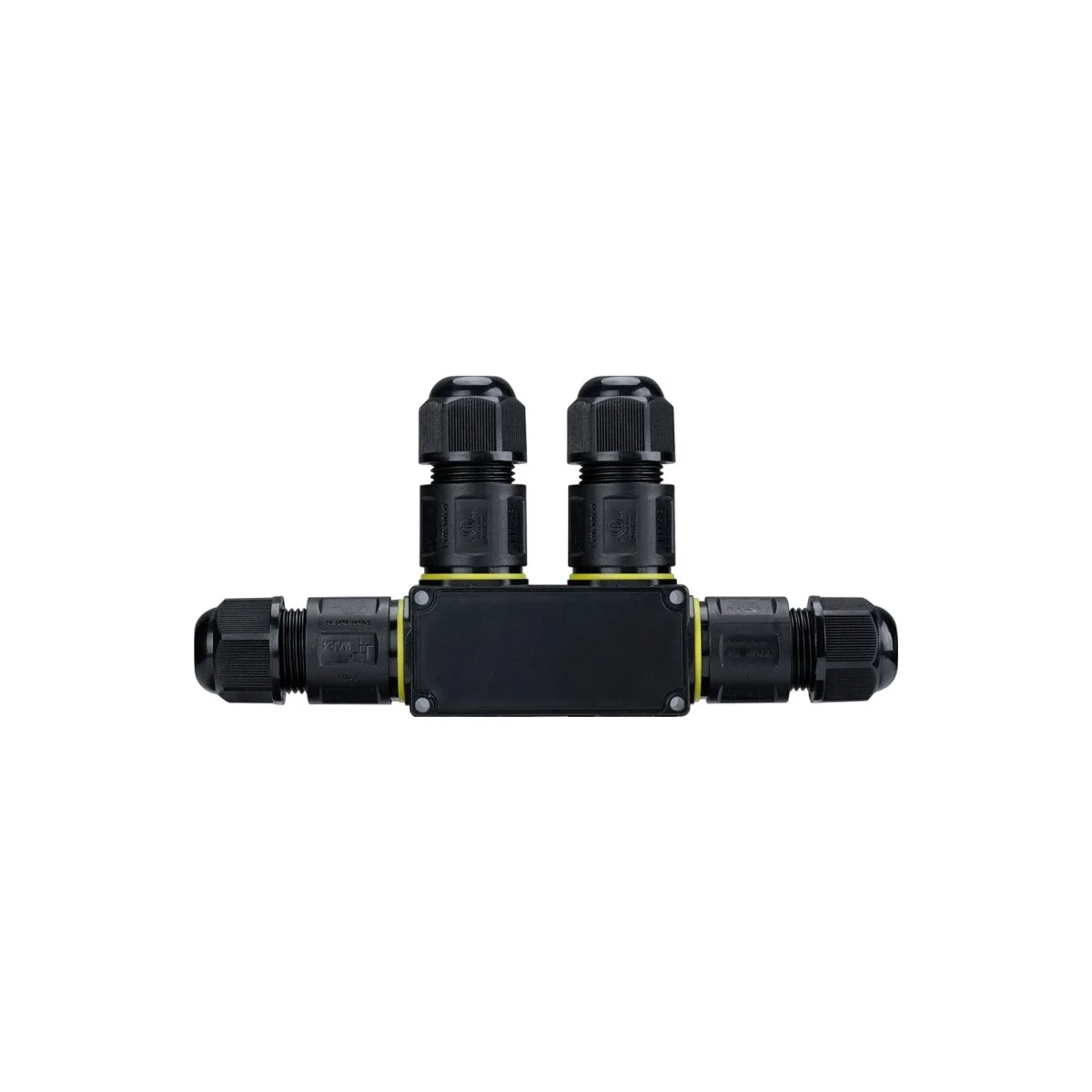 Conector impermeable en F - 3P - IP68 - 0,5-2,5mm² - 24A - T105