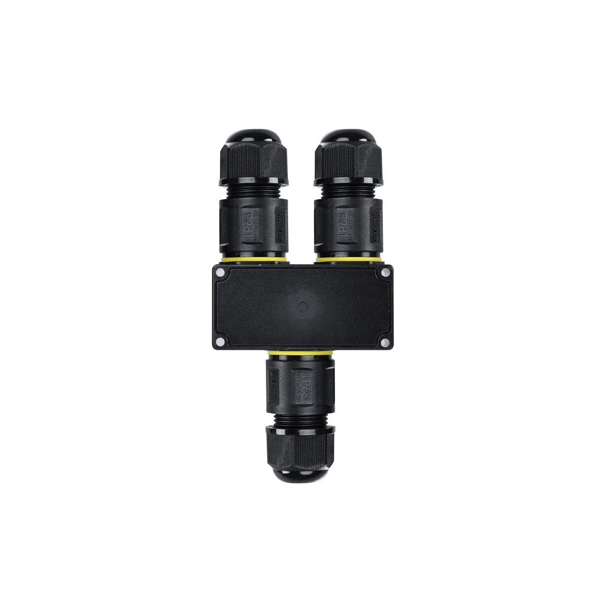 Conector impermeable en Y - 3P - IP68 - 0,5-4,0mm² - 32A - T105