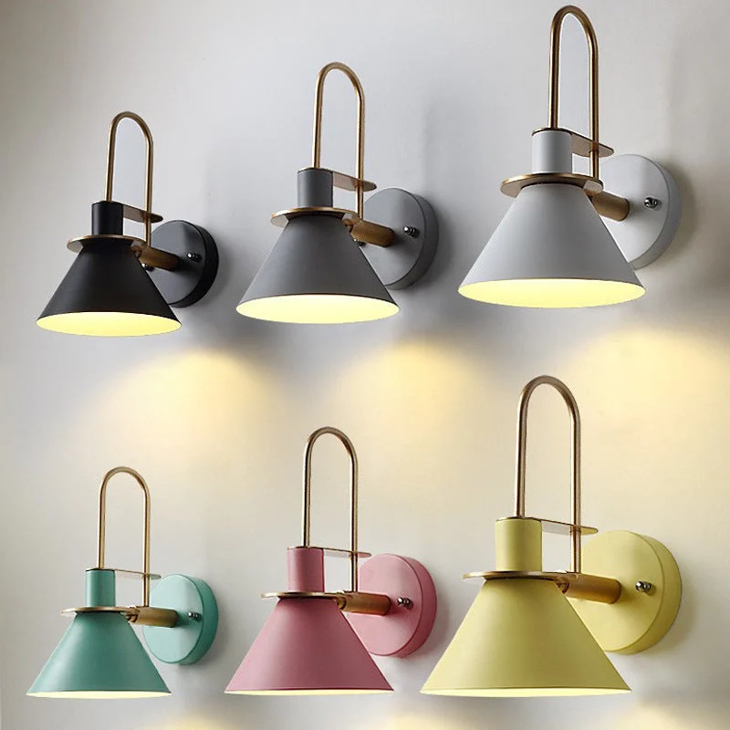 LumaNova - Lámpara de Pared Moderna Colores Vibrantes