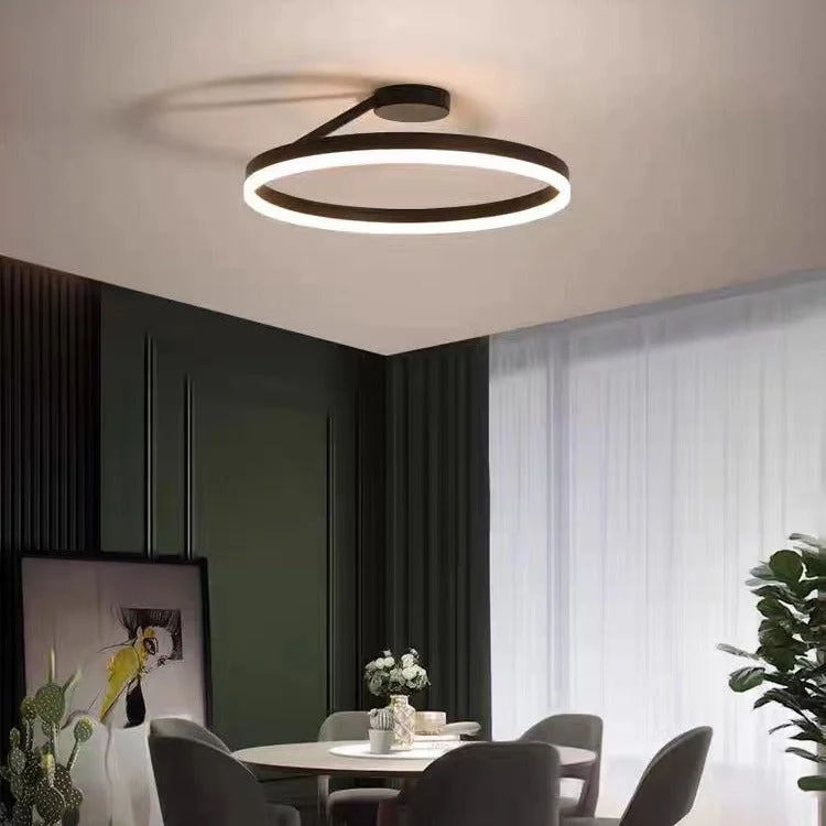 LuzÁrtica - Lámpara de Techo LED Escandinava y Romántica