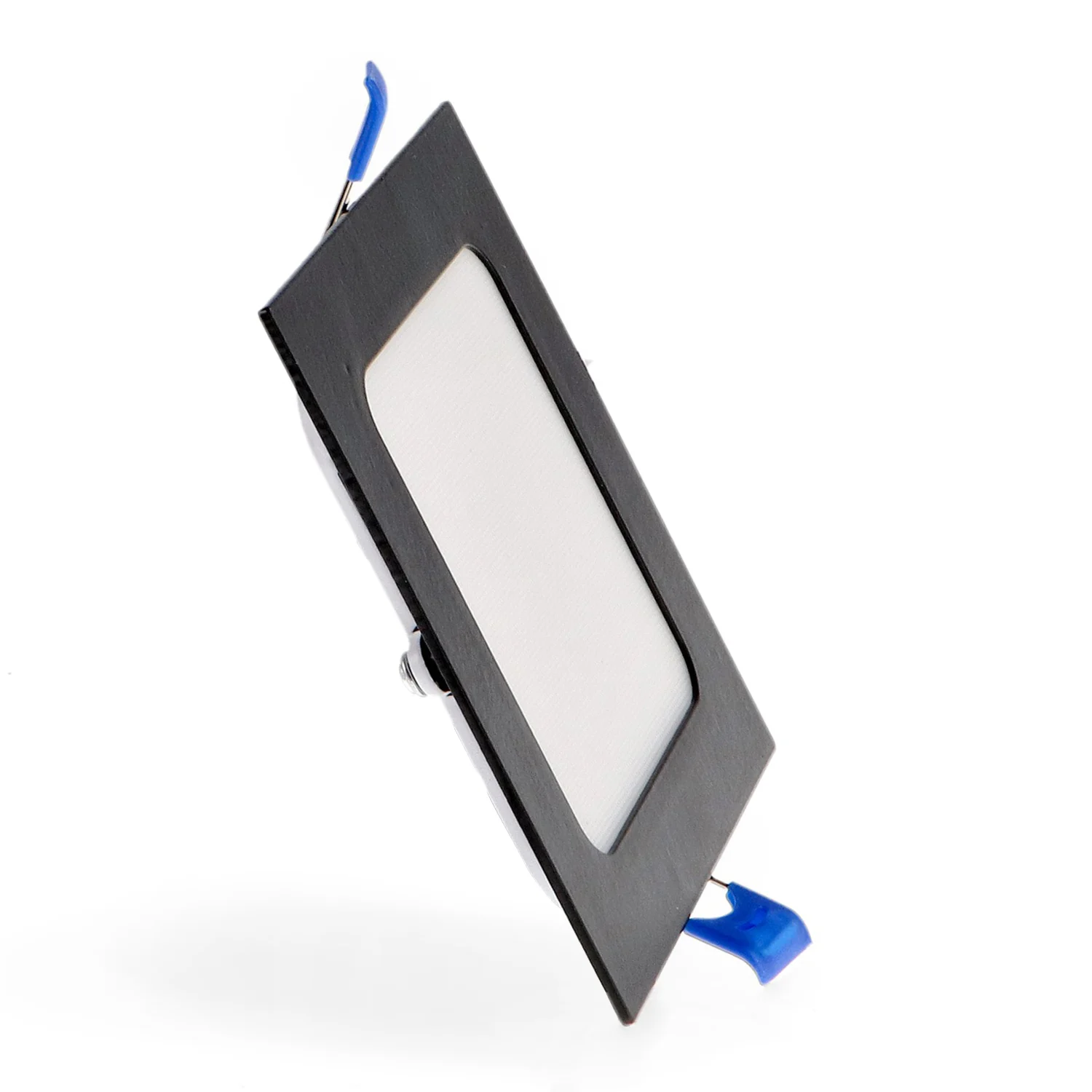 Panel LED Cuadrado Negro 6W CCT