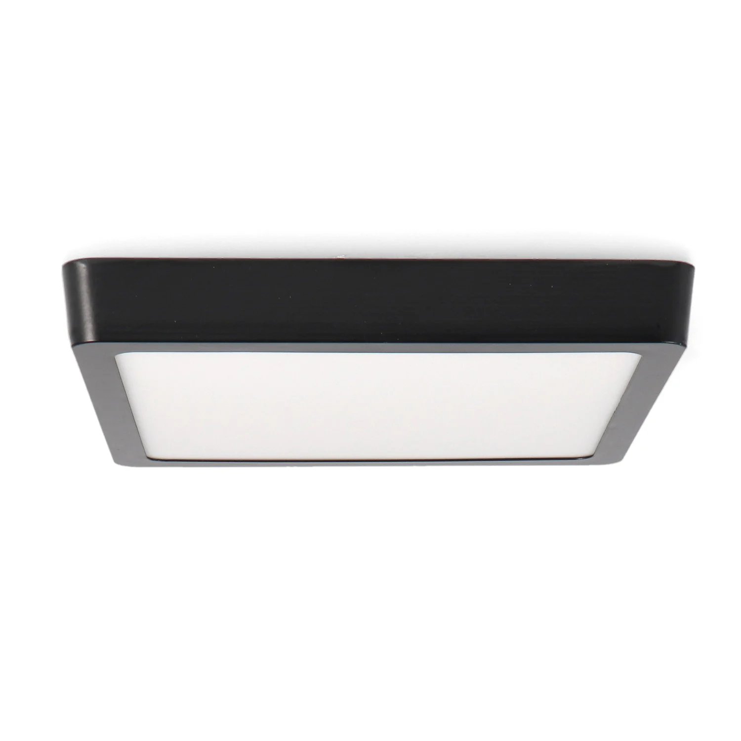 Plafón de Superficie Negro Cuadrado 20W CCT