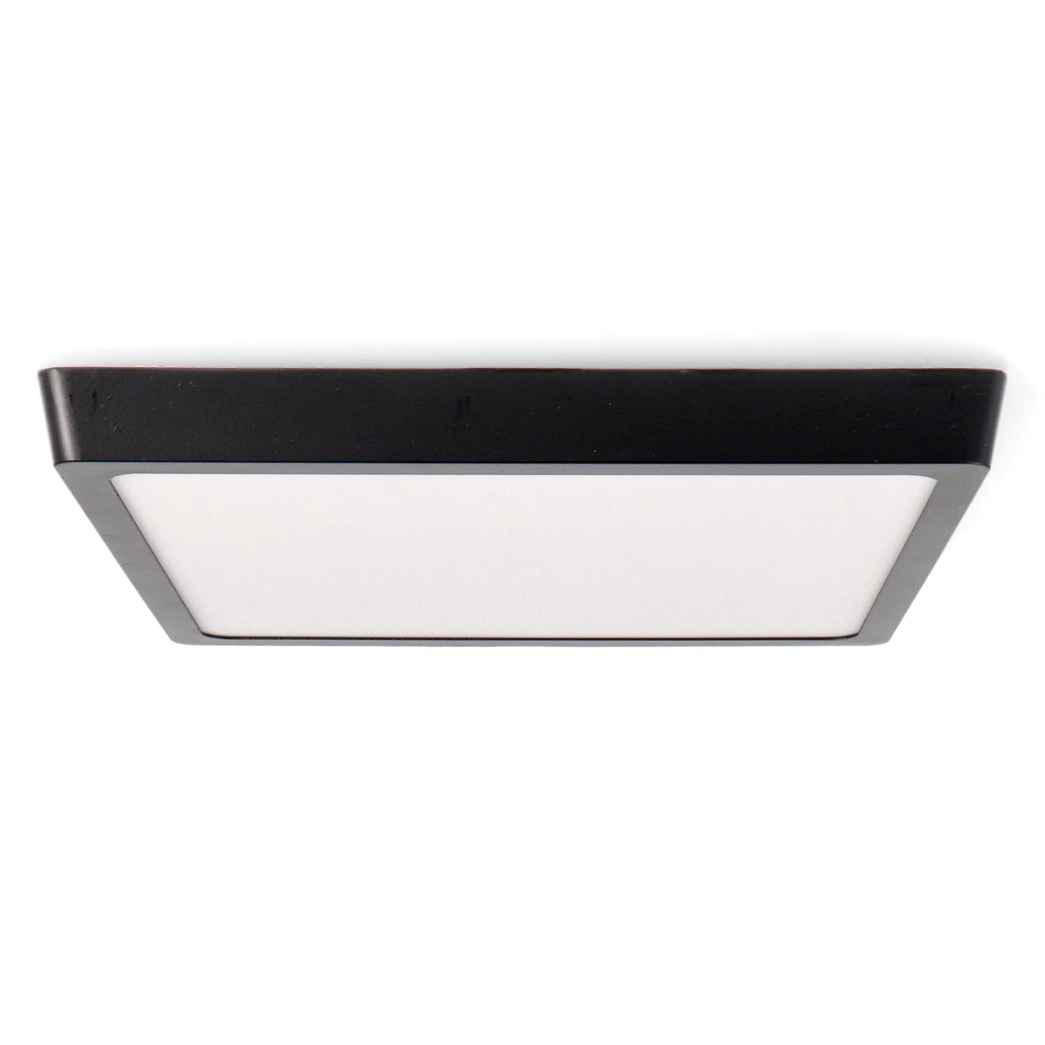 Plafón de Superficie Negro Cuadrado 25W CCT