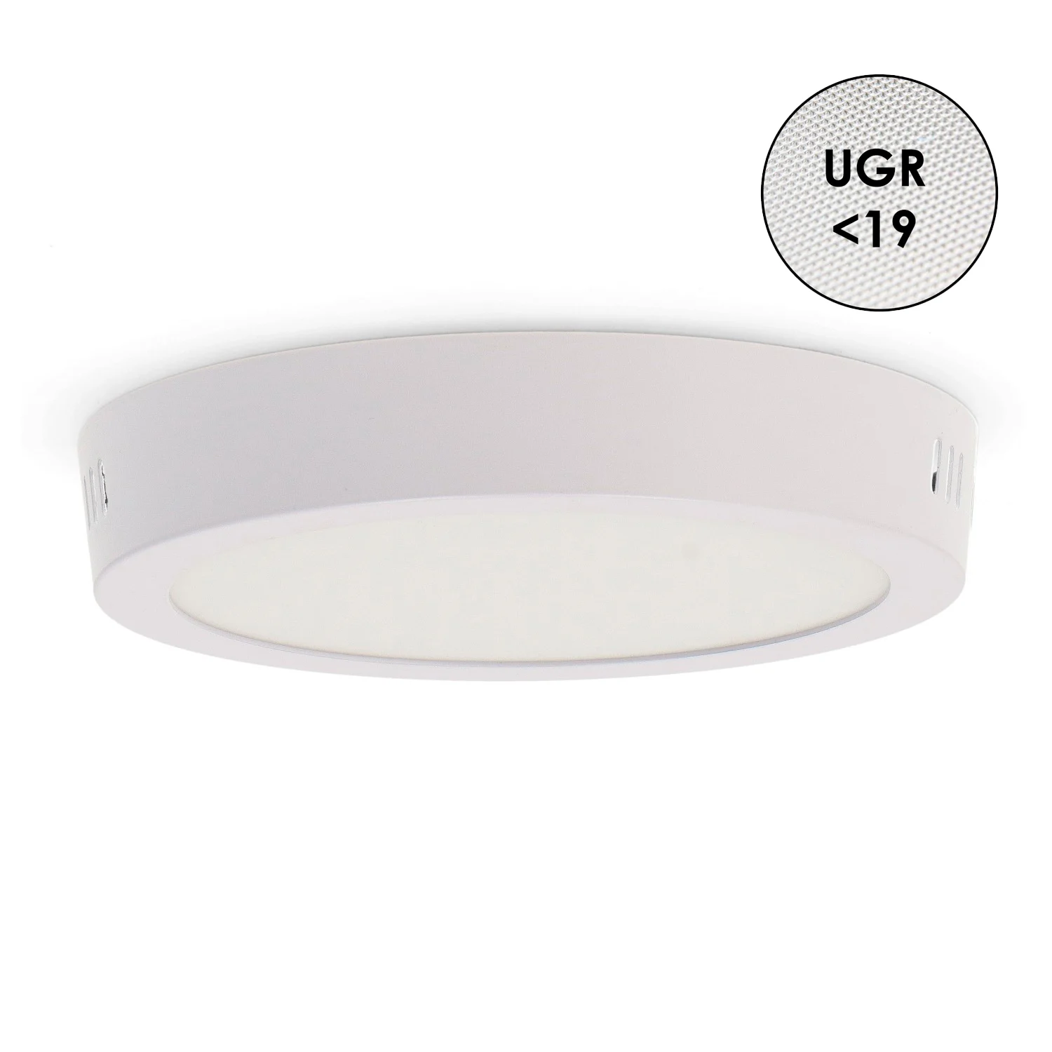 Panel de Superficie Serie Pro Circular 12W CCT IP20