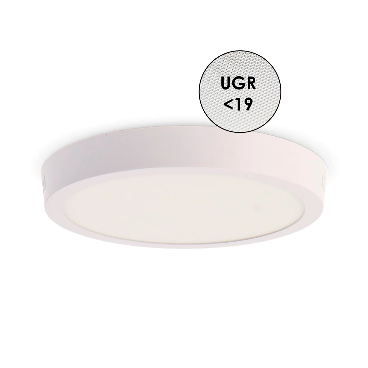 Panel de Superficie Serie Slim Circular 20W CCT IP20