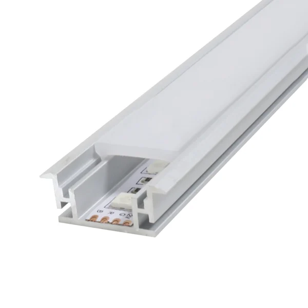 Perfil Aluminio Fat con Alas para Suelo 12/24V 2 metros