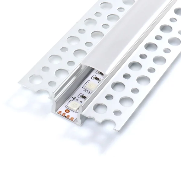 Perfil de Aluminio Nisen Empotrable 12/24V 2 metros