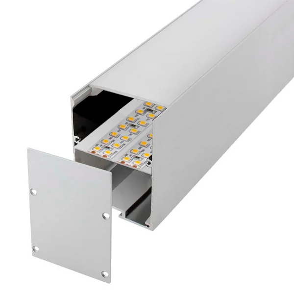 Perfil de Aluminio Orus 12V/24V/220V 2 Metros – Opcional Colgante