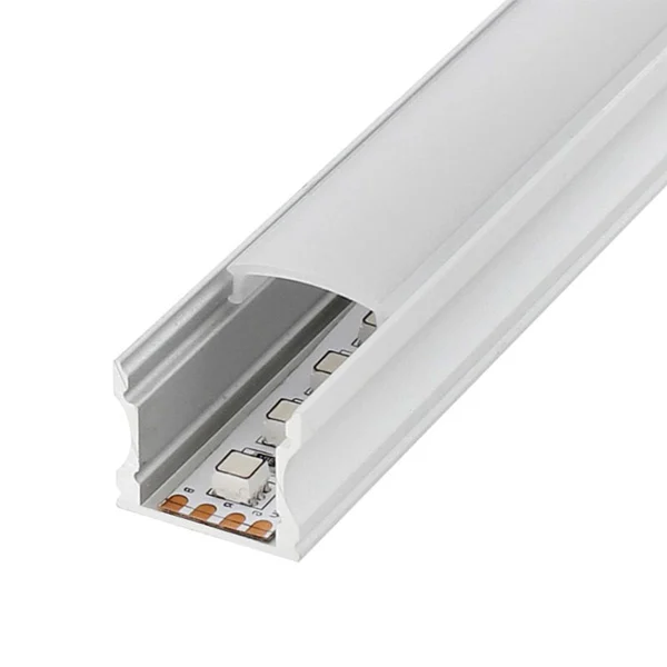 Perfil de Aluminio U High para Tiras 12V/24V (2 metros)