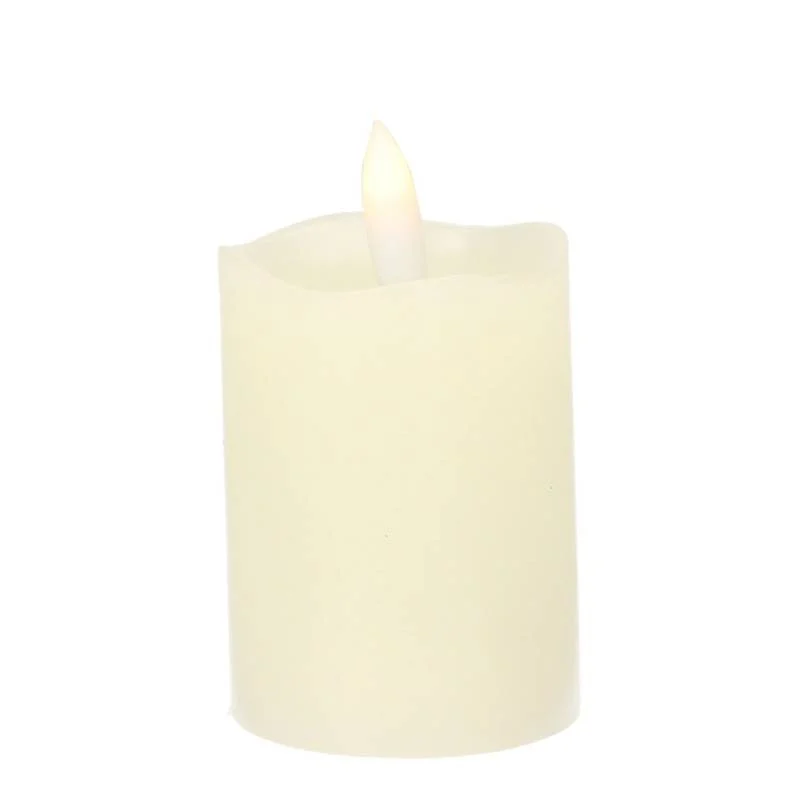 Vela Decorativa LED de Cera 70mm 1xCR2032