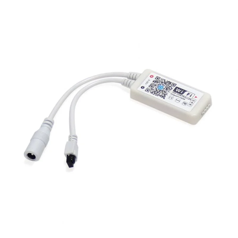 Controlador WiFi para Tiras LED RGB 192W 12/24VDC compatible con Google Home y Alexa