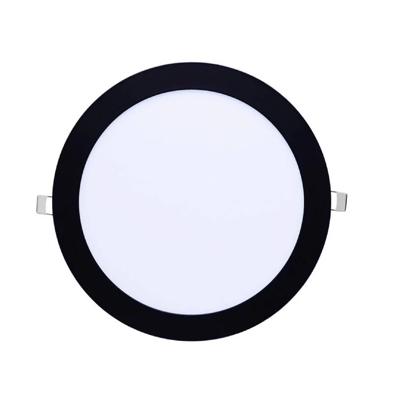Downlight Panel LED Circular Negro 18W 1620LM
