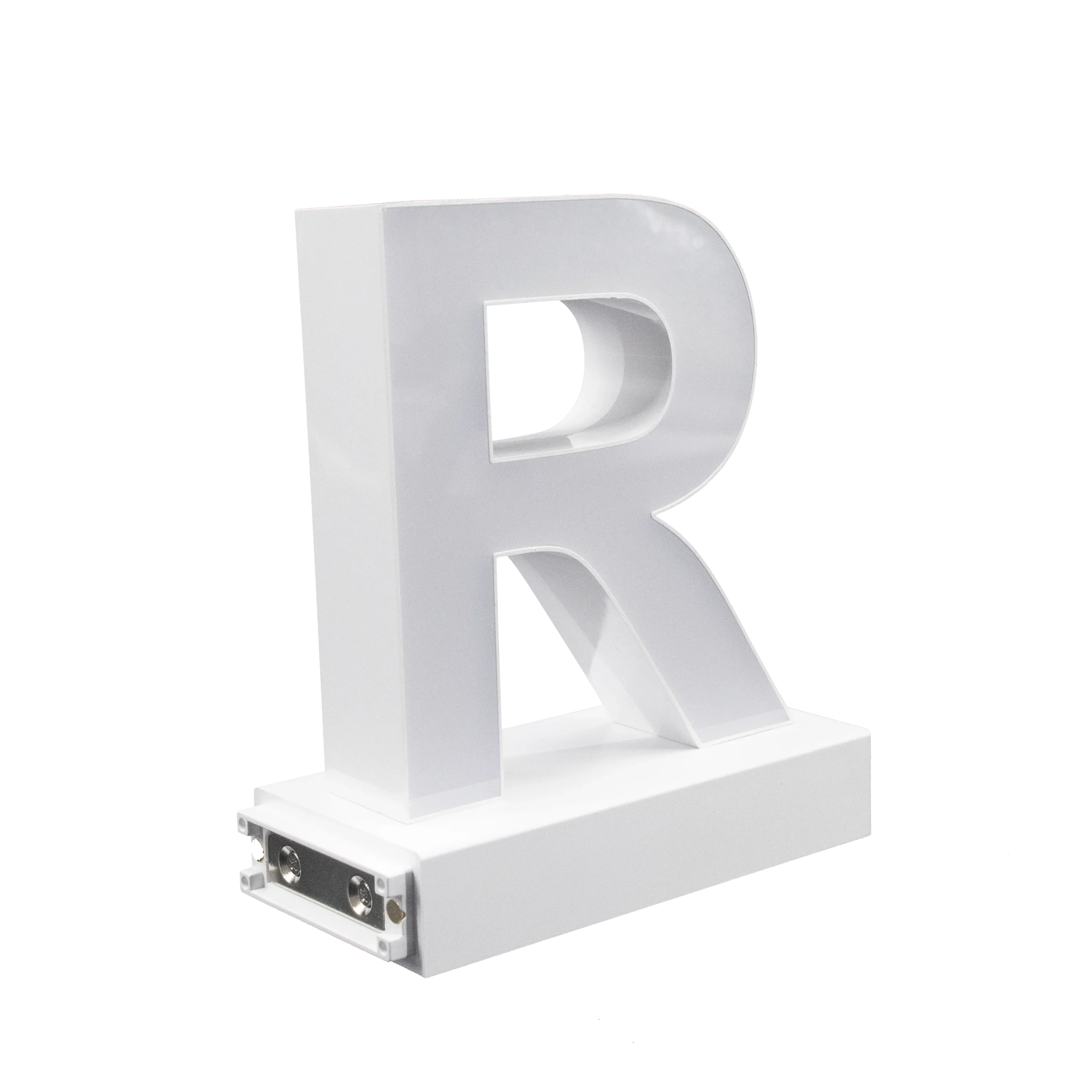 Letra LED Magnética Enlazable 95Mm R