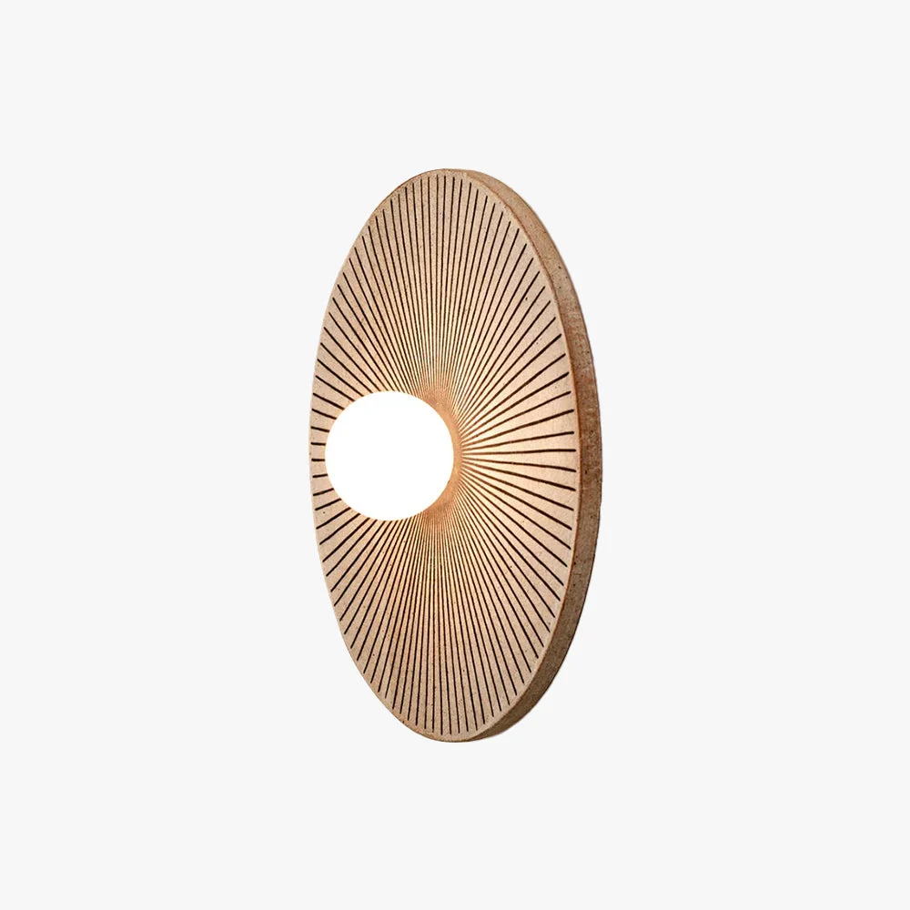 Skyler Geometric Resin Glass Wall Lamp
