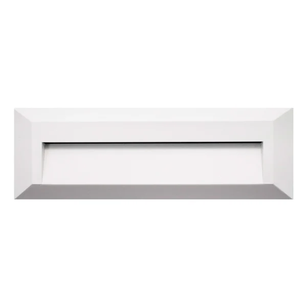 Baliza de Led Rectangular Wall Blanco 2W IP65