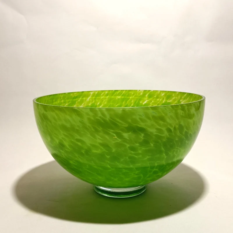 Cuenco decorativo verde