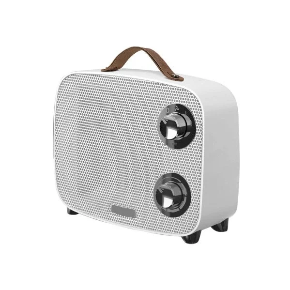 Termoventilador Ceramico Ptc  1500W Blanco / Cromo
