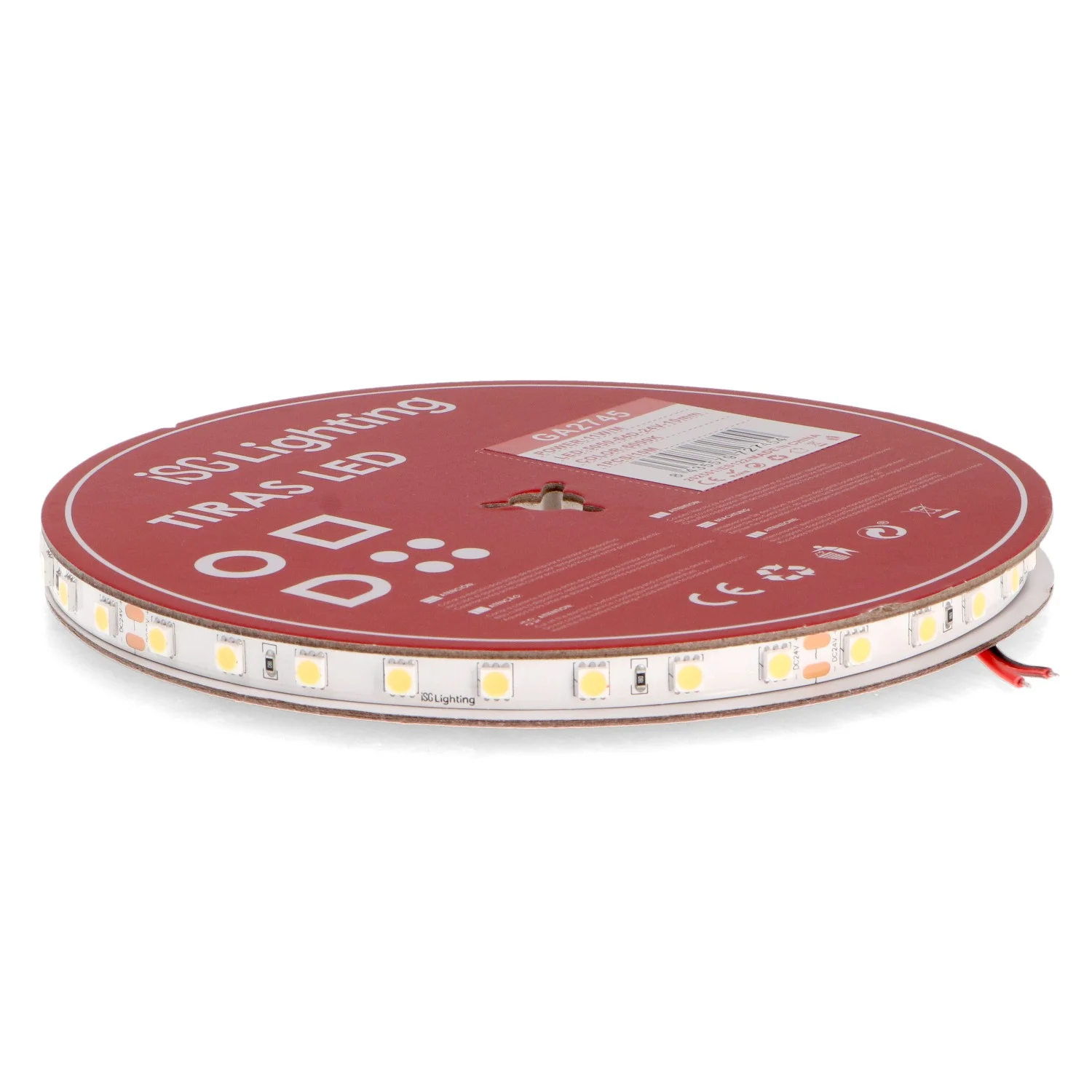 Tira LED 24V DC SMD5050 Hight Lumen IP20 10W/m – 10 Metros
