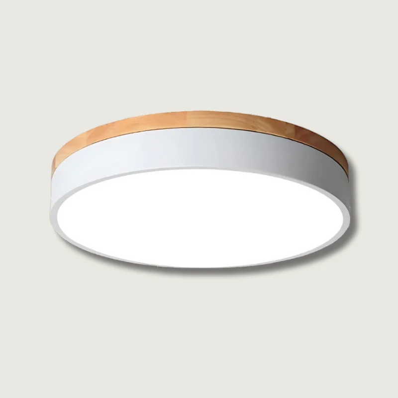 LuzVetra - Lámpara Colgante de Madera Estilo Escandinavo