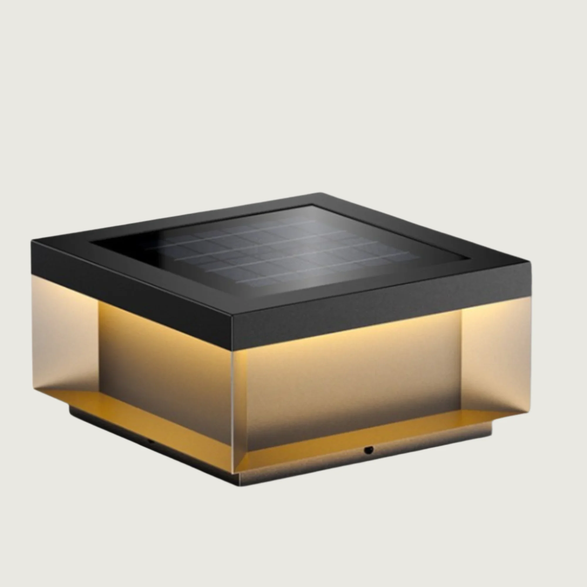 LumiSolar - Lámpara Solar Exterior Calzada Jardín con Sensor Inteligente IP65