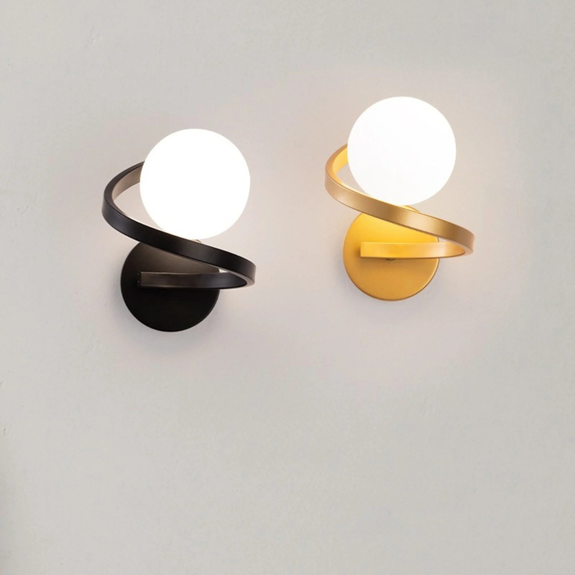 Espiraluz – Lámpara de Pared Moderna Diseño Espiral